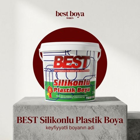 Best silikonlu plastik boya — Bakı
