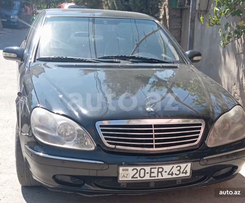 Mercedes-Benz S 320, 2001 — Bakı