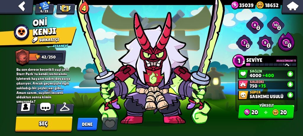 Brawl Stars hesabı – orta inkişaf etmiş profil - Kupa yolu: 6655 — Şəxsi əşyalar, Bakı (4)