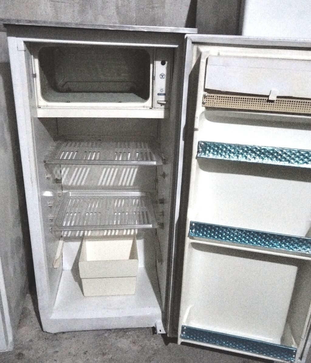 İşlənmiş 1 qapılı Saratov Soyuducu Satılır, rəng - Ağ — Soyuducular, Bakı (2)