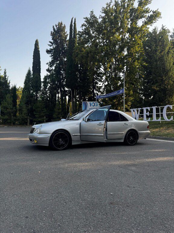 Mercedes E 240, 2.6 L, 2000 il, 433 216 km — Avtomobillər, Mingəçevir (11)