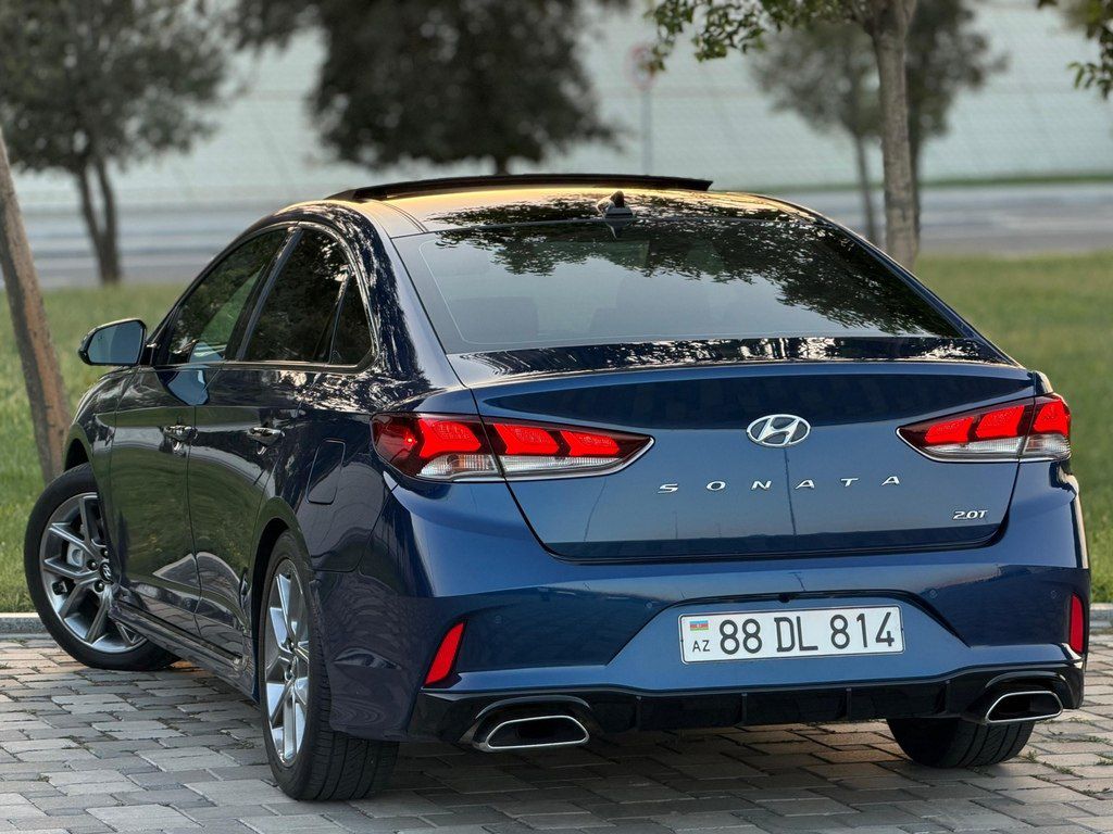 Hyundai Sonata, 2.0 L, 2018 il, 106 000 km — Avtomobillər, Bakı (5)