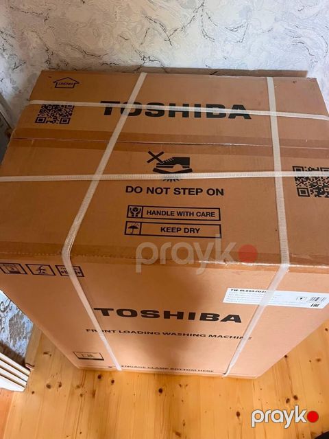 Paltaryuyan maşın Toshiba, 7 kq, Yeni, Avtomat, Qurutma var — Masazır