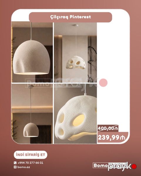Çılçıraq, 1 lampa — Bakı