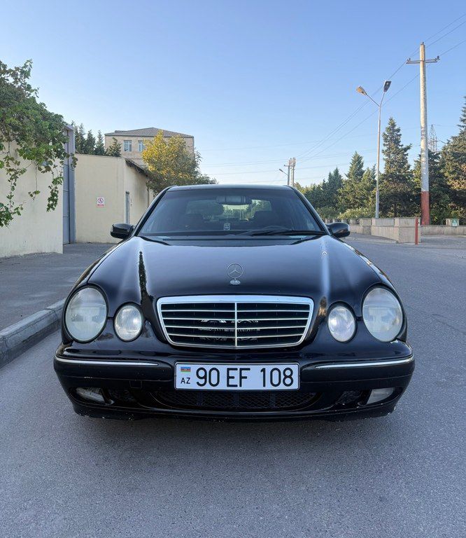 Mercedes E 240, 2.4 L, 2000 il, 429 000 km — Avtomobillər, Bakı (2)