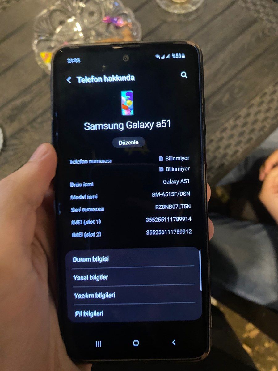 Samsung Galaxy A51 Blue 128GB/6GB — Smartfonlar, Bakı (8)