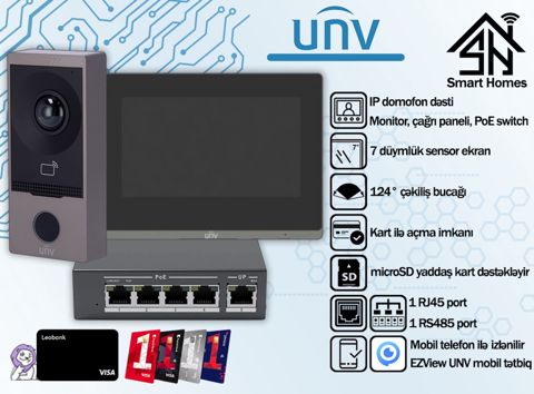 Domofon "UNV" — Bakı