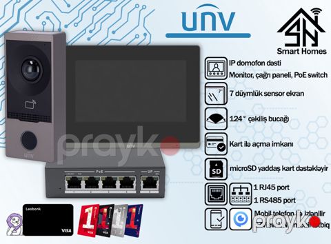 Domofon "UNV" — Bakı