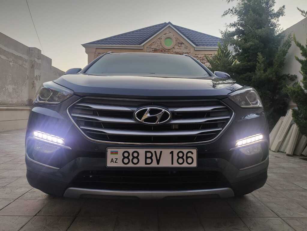 Hyundai Santa Fe, 2.0 L, 2016 il, 216 000 km — Avtomobillər, Bakı