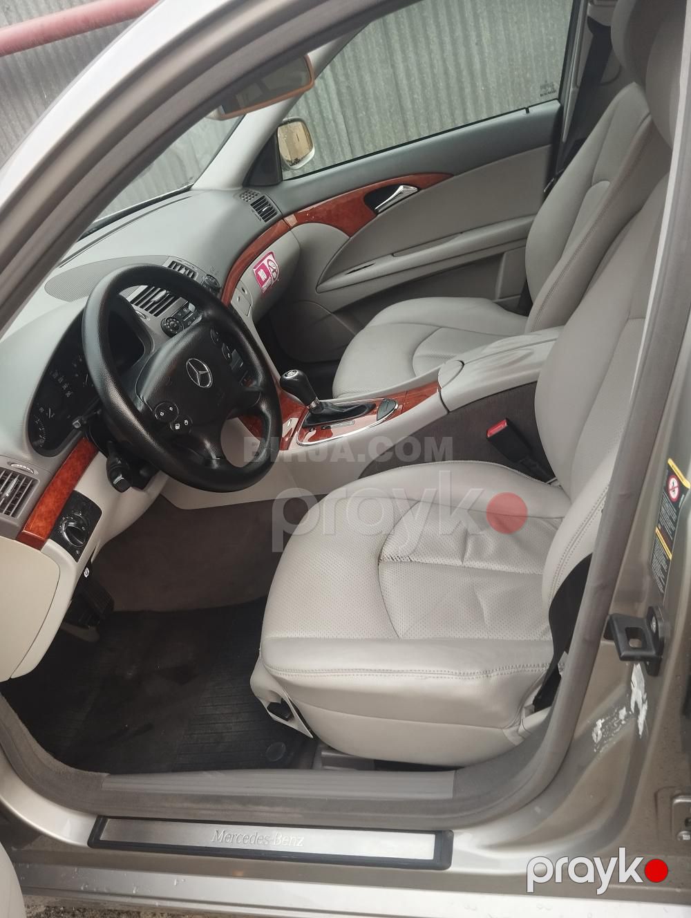 Mercedes E 220, 2.2 L, 2006 il ideal vəziyyətdədir — Avtomobillər (3)