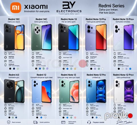 Xiaomi Redmi modelleri — Bakı