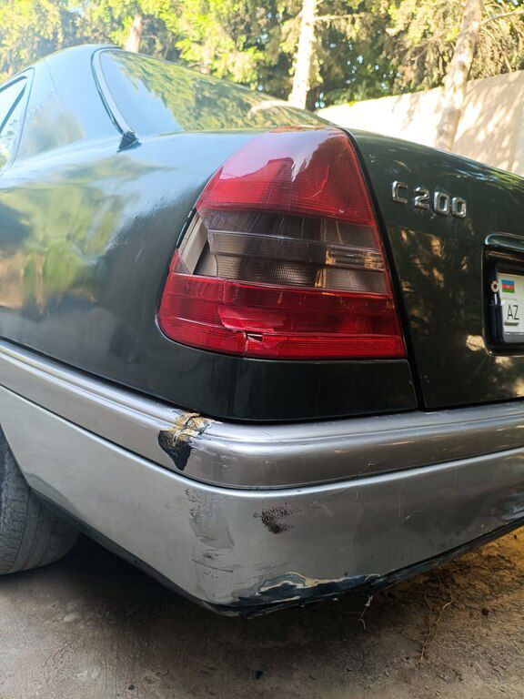 Mercedes C 200, 2.0 L, 1994 il, 377 000 km — Avtomobillər, Bakı (8)