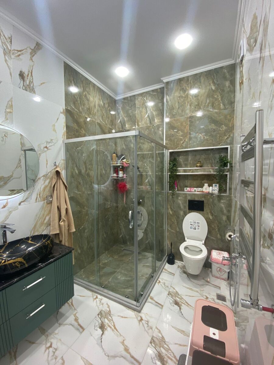 İcarəyə verilir 3 otaqlı yeni tikili 130 m² — Mənzil, Bakı (9)