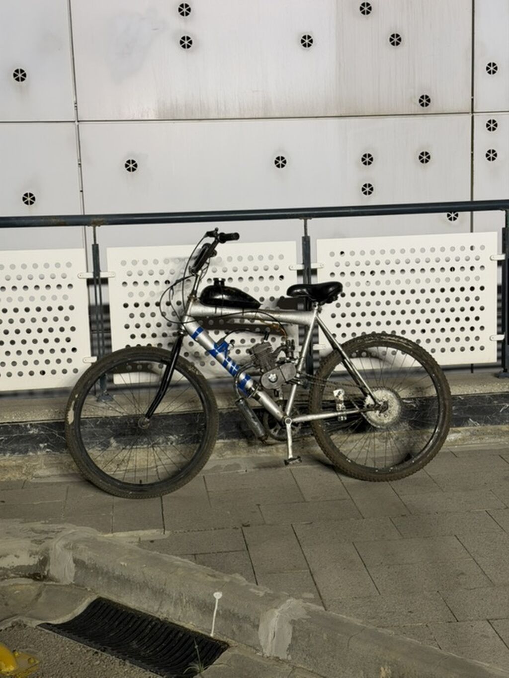 Benzin mühərrikli velosiped - Çərçivə: dağ velosipedi tipli — Yol velosipedləri, Masazır (6)