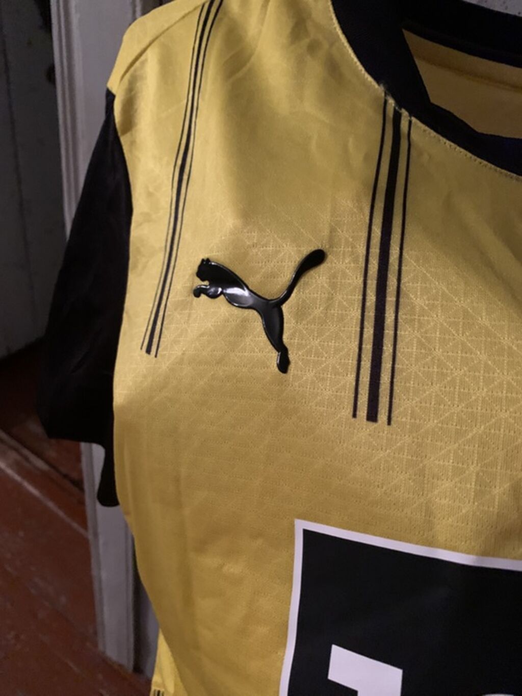 Futbolka, Puma, L, rəng - Sarı — Futbolka və polo, Gəncə (4)