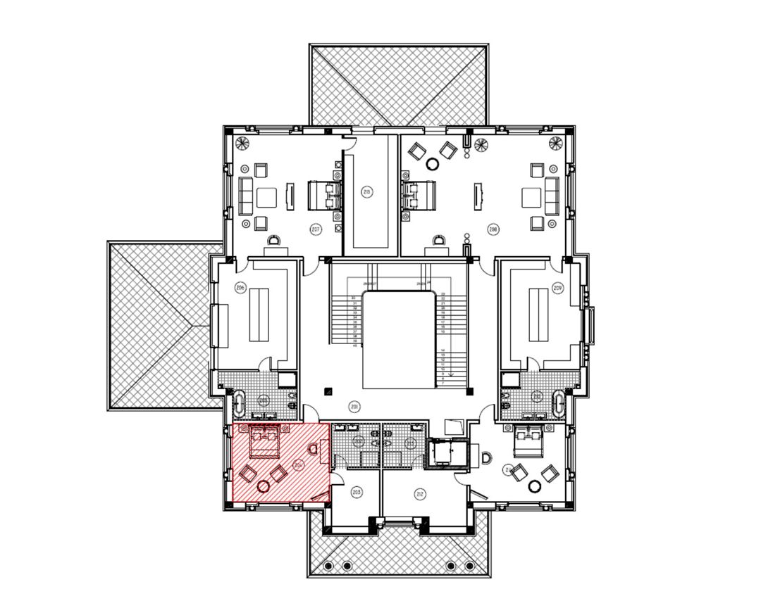Satılır 11 otaqlı həyət evi/bağ evi 1536 m² — Ev, villa, Bakı (7)