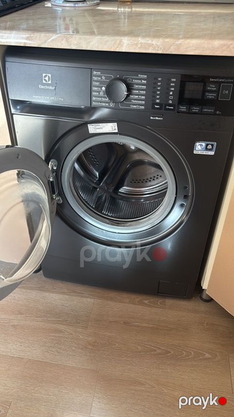 Electrolux PerfectCare 600 paltaryuyan maşın - Ön yükləməli, qara — Digah