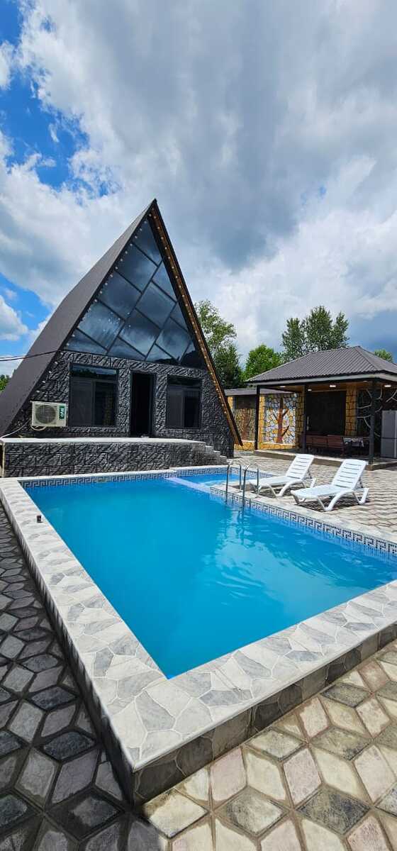 İcarəyə verilir 3 otaqlı həyət evi/bağ evi 180 m² — Ev, villa, Qəbələ (7)