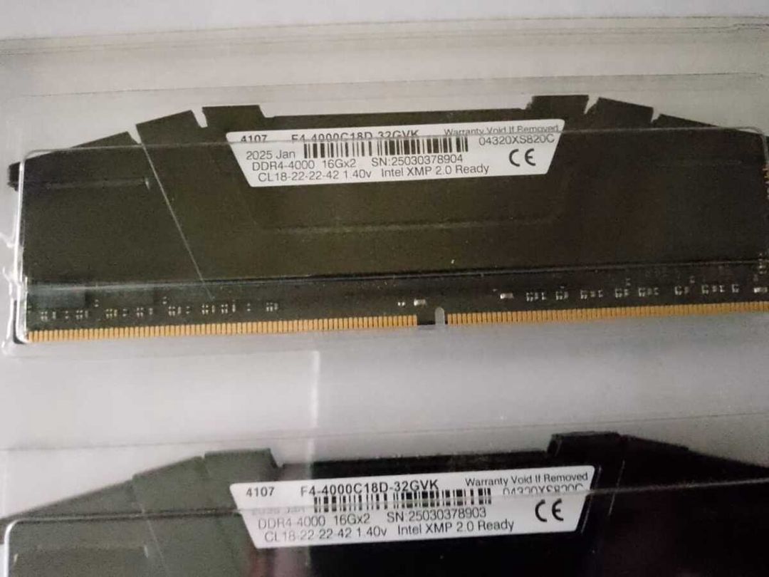 RAM RipJaws V 32GB DDR4-4000 — Kompüterlər və noutbuklar, Bakı (3)