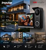 Videodomofon Hikvision Hybrid HD 7" — Mallar