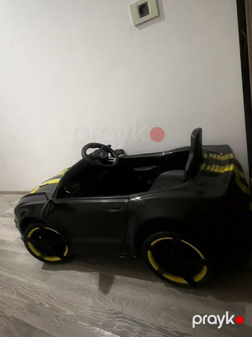 Uşaq üçün elektrikli miniatür “GT” sedan tipli maşın - Rəng: qara — Uşaq avtomobilləri, Bakı (4)
