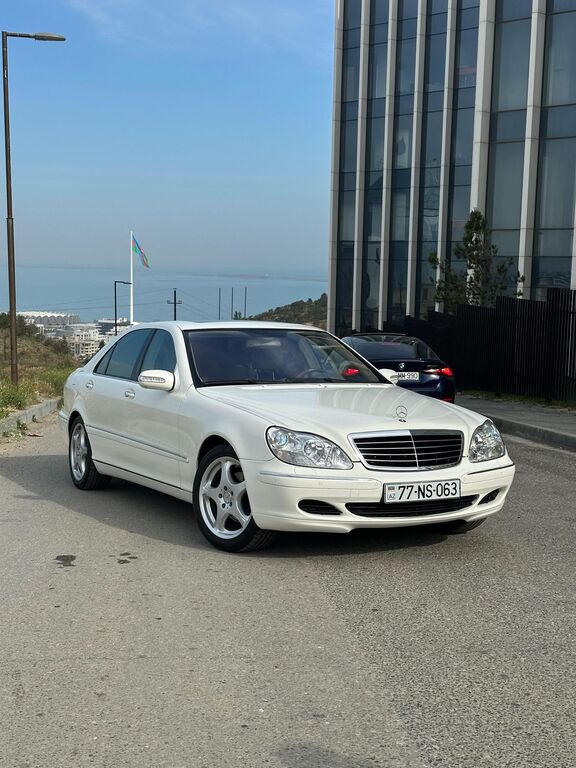 Mercedes S 350, 3.7 L, 2004 il, 245 000 km — Avtomobillər, Ucar (3)