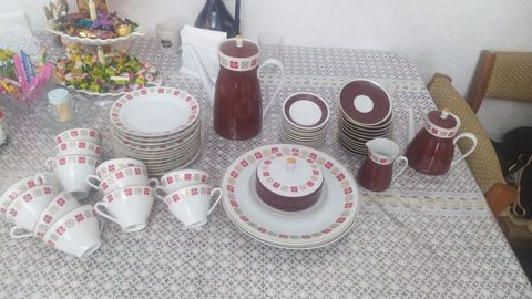 Nahar dəsti, rəng - Ağ, Farfor, Almaniya — Digah