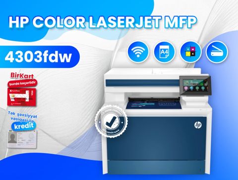 Printer "HP Color LaserJet Pro MFP 4303fdw" HP — Bakı