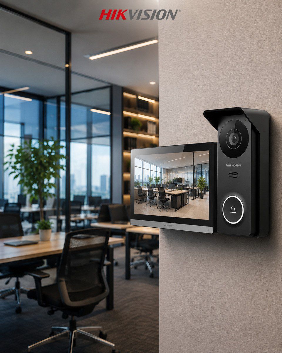 Videodomofon Hikvision Hybrid HD 7" — Ağıllı ev və təhlükəsizlik, Bakı (2)