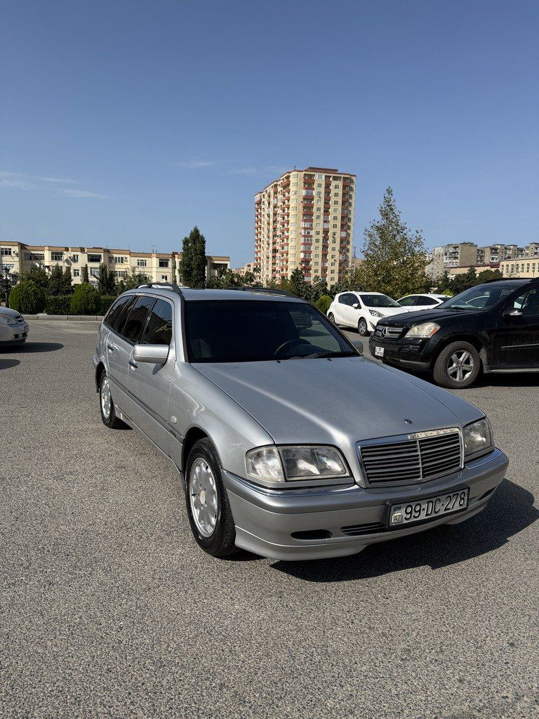 Mercedes C 180, 1.8 L, 1998 il, 456 247 km — Avtomobillər, Bakı (2)