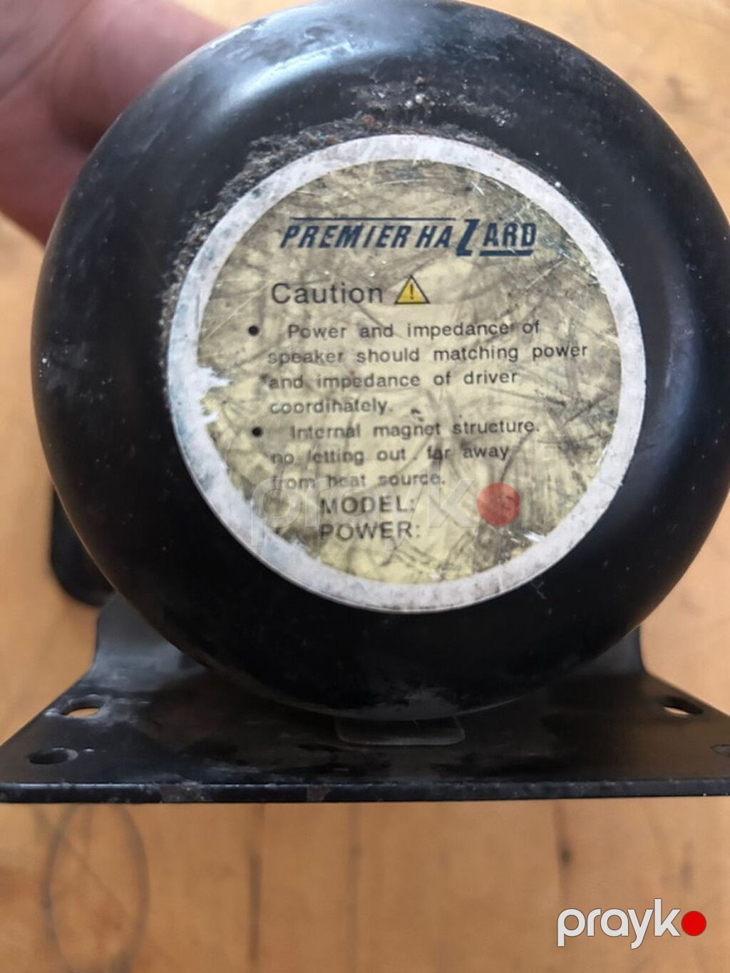 Premier Hazard siren sistemi – 12V, 100W-F model Məhsulun tərkibi — Digər, Bakı (3)