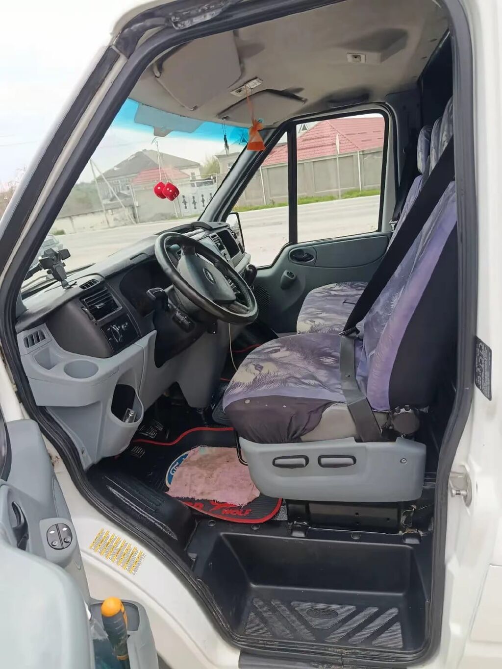Ford Transit mikroavtobus/miniven Xüsusiyyətlər: - Korpus: ağ rəngli — Avtomobillər, Xaçmaz (4)