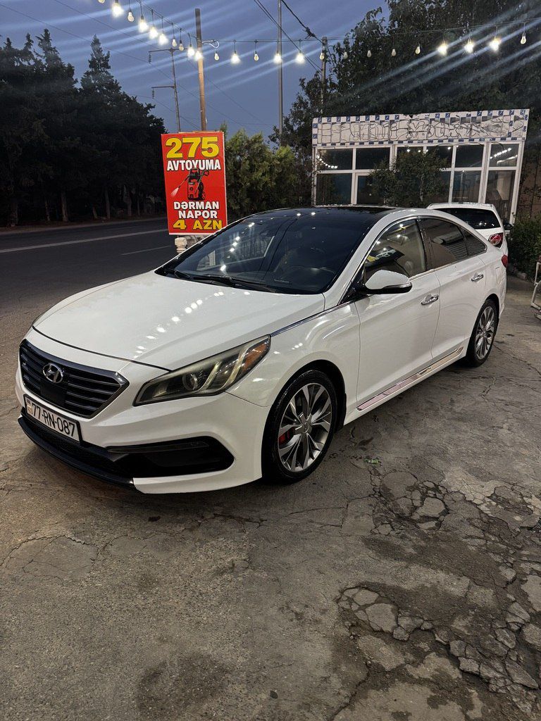 Hyundai Sonata, 2.0 L, 2015 il, 239 792 km — Avtomobillər, Bakı (2)
