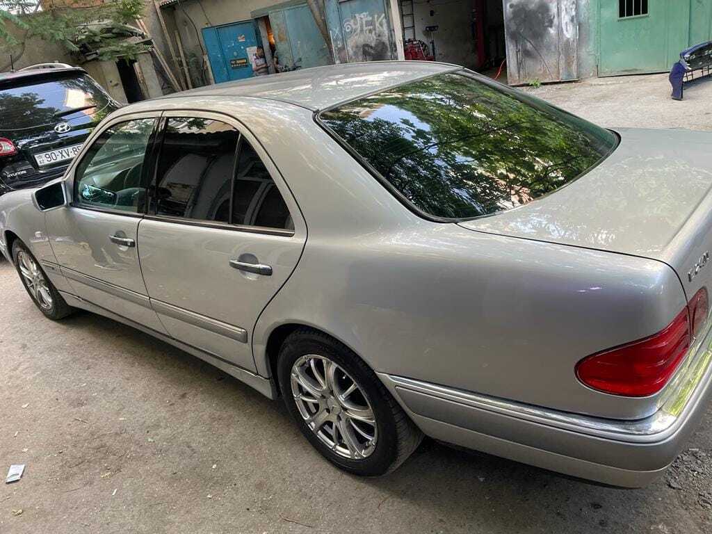 Mercedes E 230, 2.3 L, 1996 il, 345 000 km — Avtomobillər, Qazax (4)