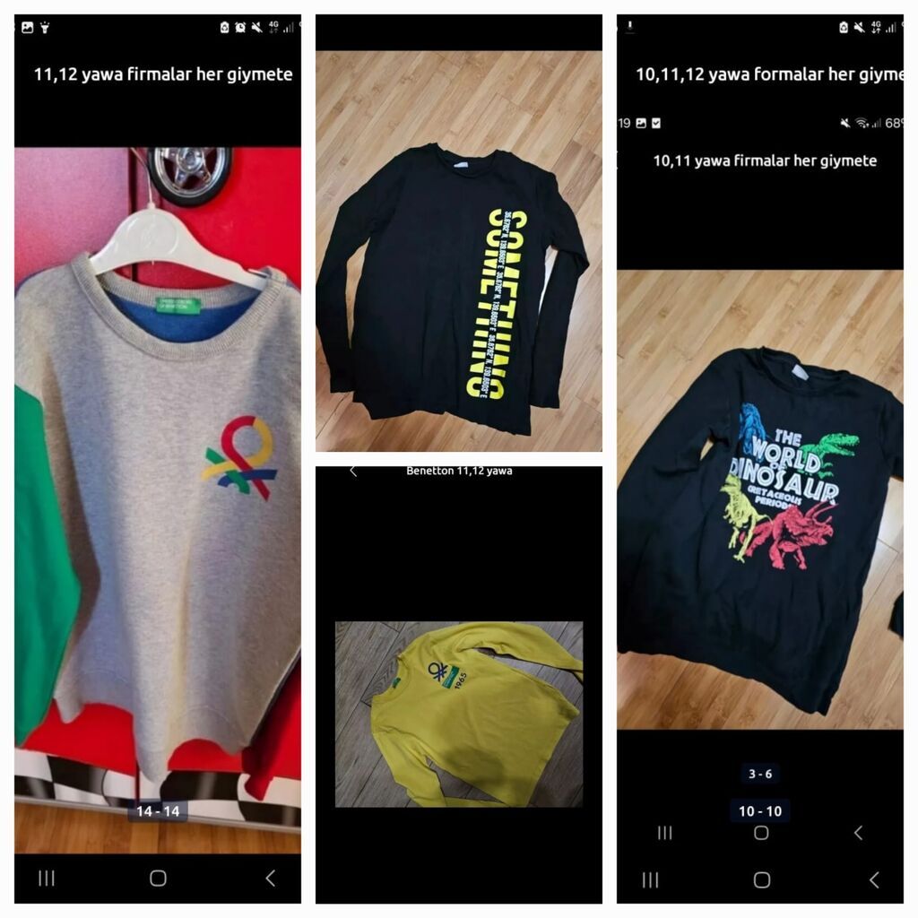 Benetton uşaq geyimləri dəsti - Brend: United Colors of Benetton — Uşaq geyimi, Digah (4)