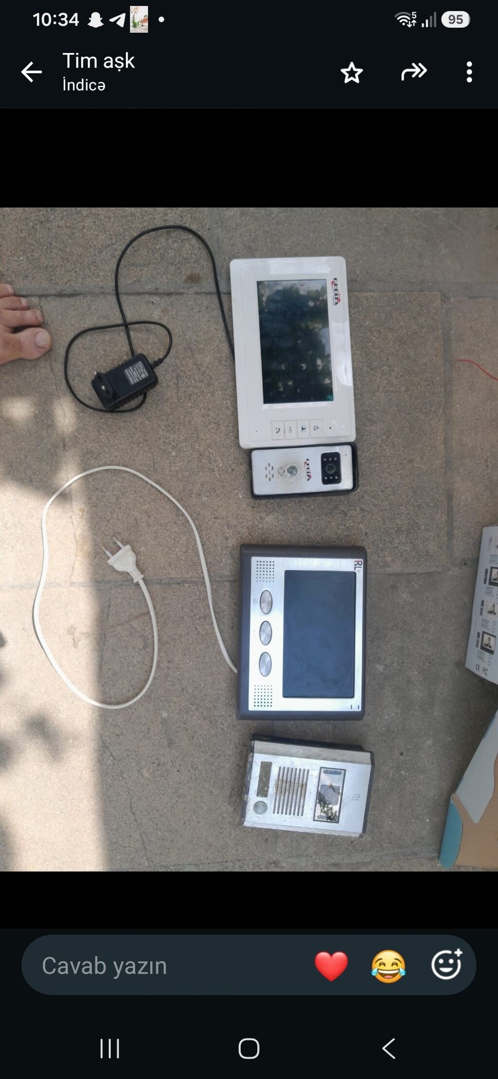 Video domofon dəsti Məhsul təsviri: - İki fərqli domofon sistemi — Surveillance sistemləri, Digah
