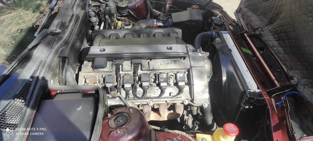 BMW 520, 2.0 L, 1993 il, 450 500 km — Avtomobillər, Bakı (6)