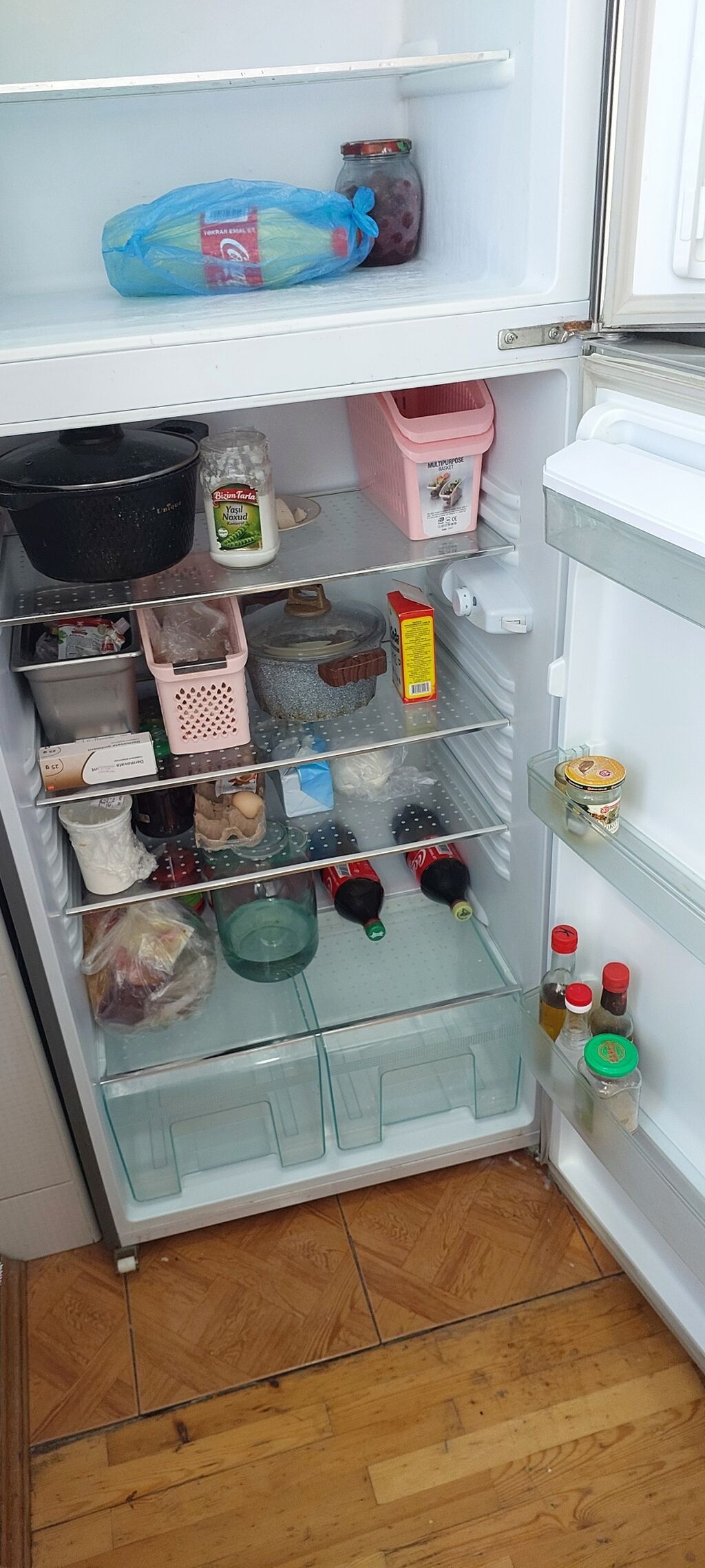 Heiner HDF-490S iki qapılı soyuducu - Rəng: inox (paslanmaz polad — Soyuducular, Bakı (4)