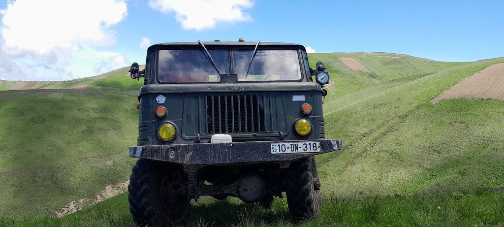 GAZ 66, 4.3 L, 1988 il, 186 197 km — Yük maşınları, Qusar (4)