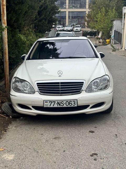 Mercedes S 350, 3.7 L, 2004 il, 245 000 km — Ucar