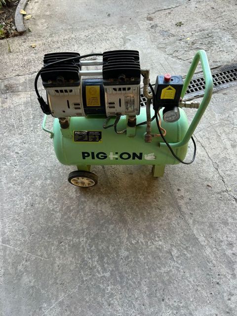 Pıgıon hava kompressoru - Markası/modeli: Pıgıon (iki silindrli — Digah