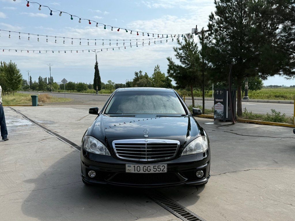 Mercedes S 350, 3.5 L, 2008 il, 375 000 km — Avtomobillər, Naftalan (10)