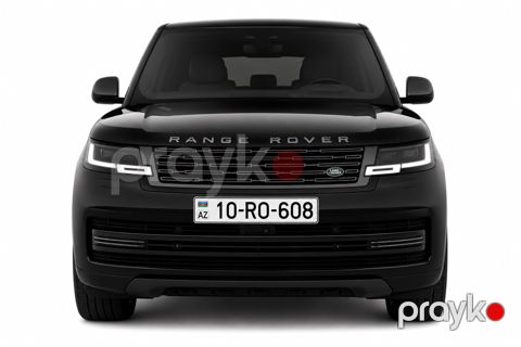Avtomobil qeydiyyat nişanı - 10-RO-608 — Bakı