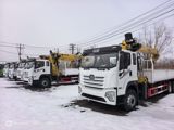 FAW kran-manipulyator 12 ton — "Huncar Azerbaijan" MMC — Trucks and trailers