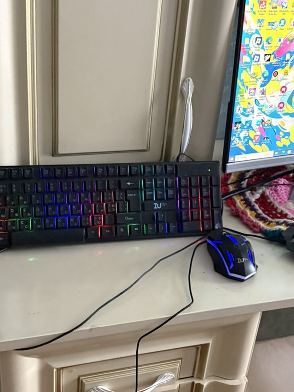 Gaming aksesuarları dəsti Oyun dəsti qulaqcıq Meetıon HP099 keyboard — Digər, Bakı (2)