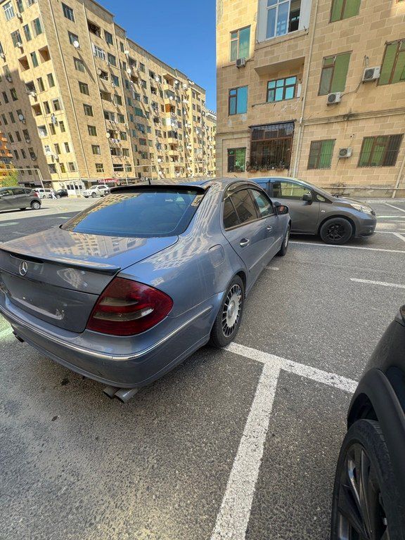 Mercedes E 270, 2.7 L, 2002 il, 300 000 km — Avtomobillər, Bakı (12)