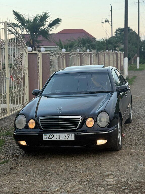 Mercedes E 320, 3.2 L, 2001 il, 586 752 km — Avtomobillər, Lənkəran (4)