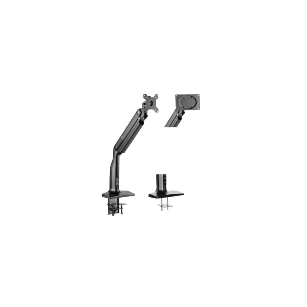 2E Single Monitor Select Spring Assisted Aluminum Monitor Arm with USB (2E-1MCBUSB) — Periferik cihazlar, Bakı (2)