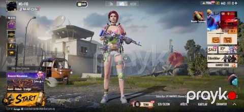 Pubg Mobile hesabı təqdim olunur. Şəkillərdə görünən hesaba aid əsas