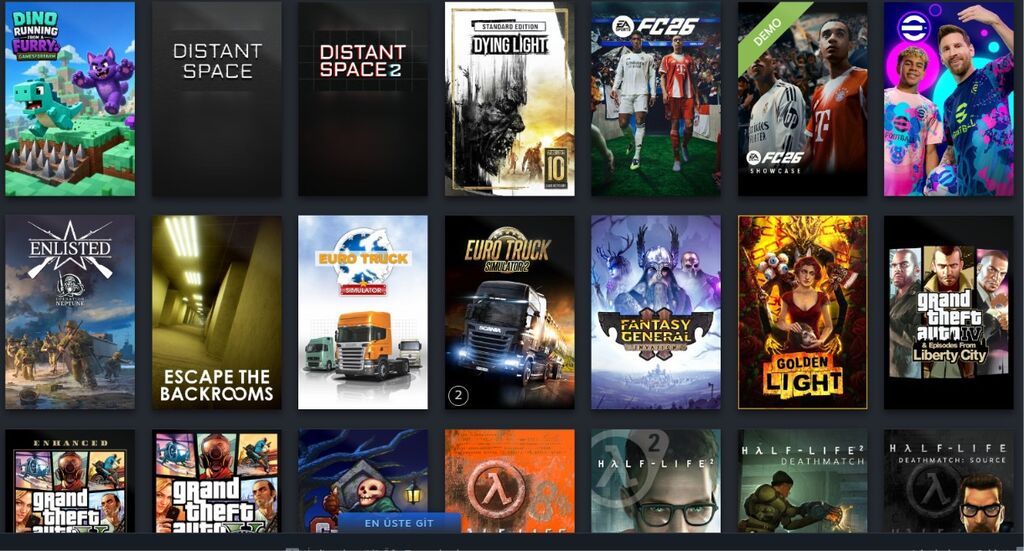 Məhsul: Steam hesabı – geniş oyun kitabxanası Təsvir: - Kitabxanada — Oyunlar, konsollər və proqramlar, Bakı (3)